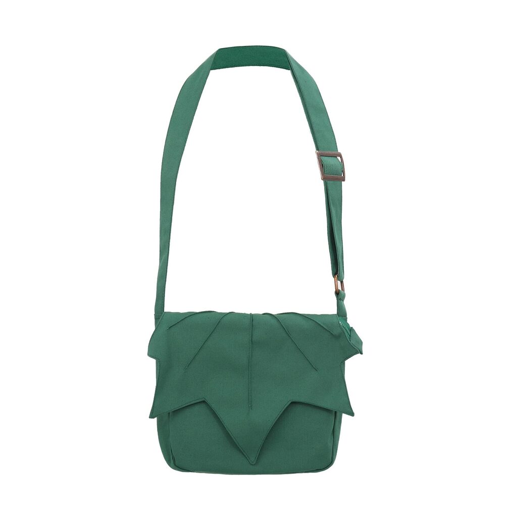 3187 Medieval Shoulder Bag Renaissance Canvas Crossbody Leaf Messenger Bag